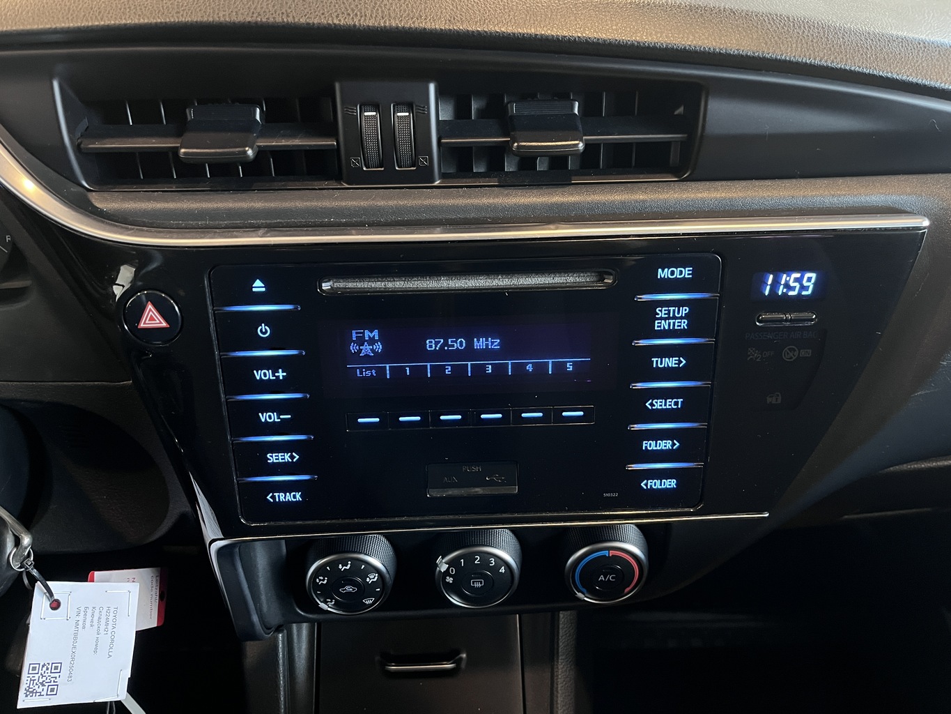 TOYOTA COROLLA